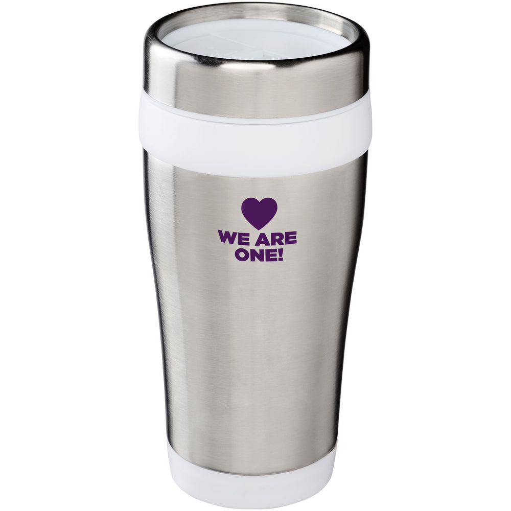 Branded Elwood 410 ml insulated tumbler