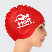 Logo Branded Silicone Swimming Hat