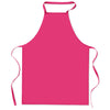Kitchen apron in cotton Fuchsia
