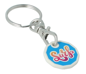 Trolley Coin Keyring (1GBP)