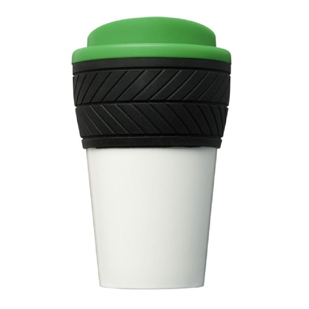 Branded Brite-Americano® tyre 350 ml insulated tumbler