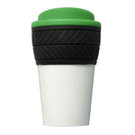 Branded Brite-Americano® tyre 350 ml insulated tumbler