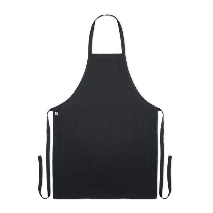Branded Organic cotton apron 200 gr/m²