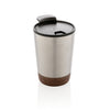 Branded GRS RPP stainless steel cork coffee tumbler