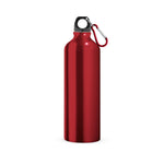 SIDEROT. Aluminium sports bottle with carabiner 750 mL