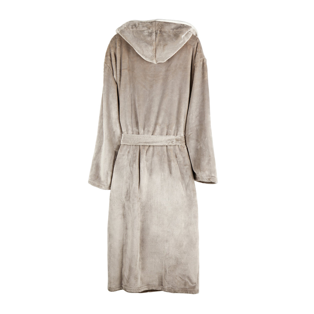 Branded VINGA Louis luxury plush GRS RPET robe size S-M