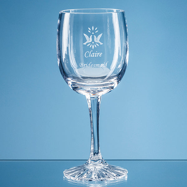 285ml Grosvenor Lead Crystal Goblet with Star Cut Base