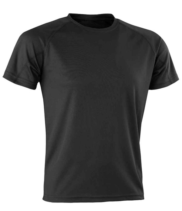 Spiro Impact Performance Aircool T-Shirt Black
