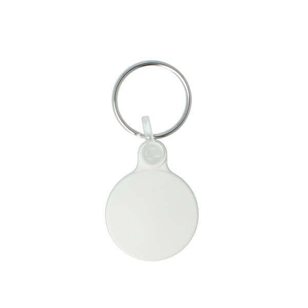 Recycled 30mm Circle Keyring