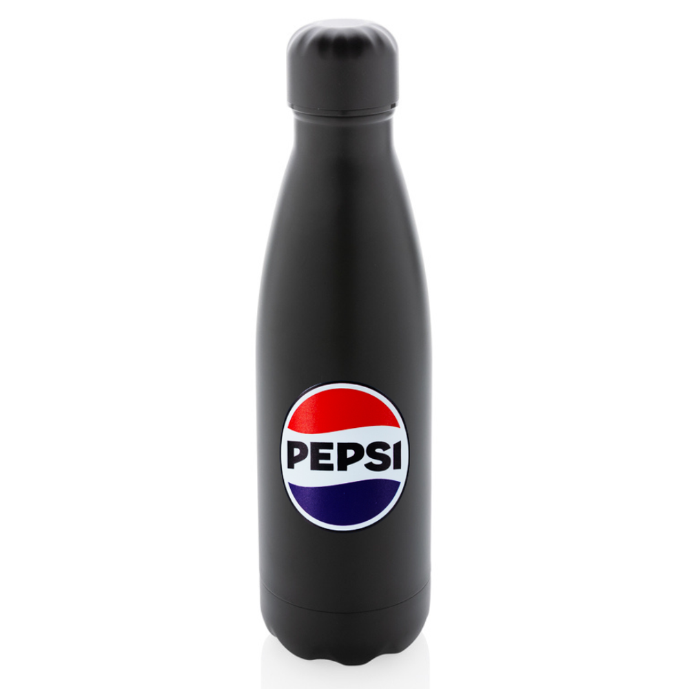 Solid colour vacuum stainless steel bottle 500 ml