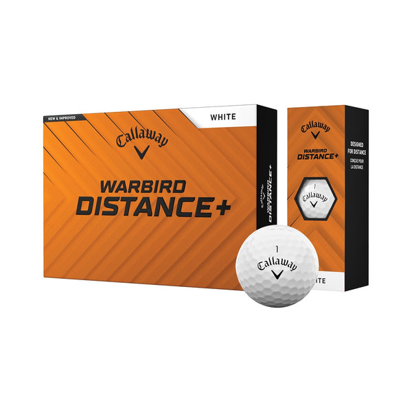 Callaway Warbird 2025 Distance Orange Box Of Golf Balls - 42mm x 42mm