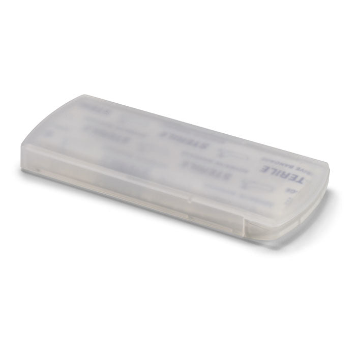 Branded Container with plasters
