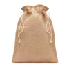 Branded Medium jute gift bag 25 x 32cm