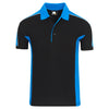 Orn Avocet Two Tone Poloshirt Black/Reflex