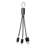 Express Metal Charging Cable With Keychain