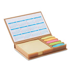 Branded Desk memo set with calendar