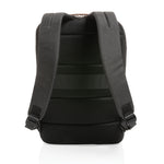 Branded Impact AWARE™ 300D two tone deluxe 15.6" laptop backpack