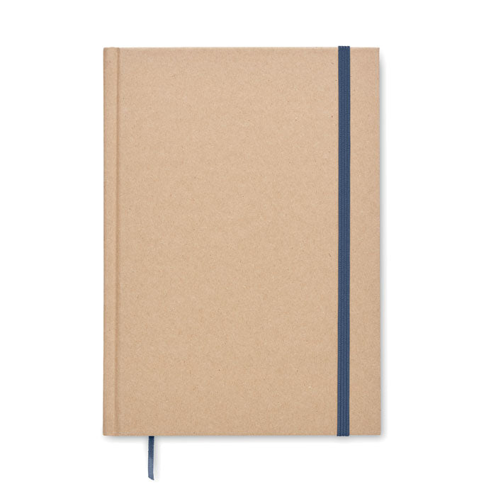 Branded A5 recycled page notebook with Recycled Cover