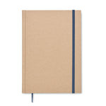 Branded A5 recycled page notebook with Recycled Cover