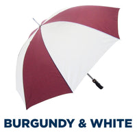 Economy Golf Umbrella with Black Grip Handle - 1300mm