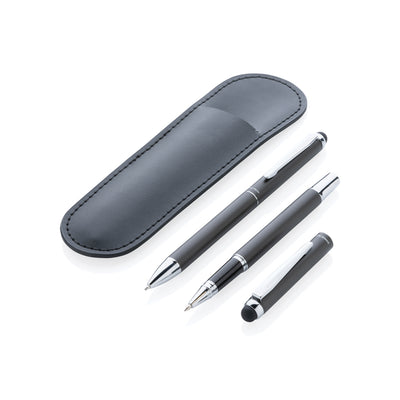 Swiss Peak deluxe pen set in PU pouch