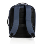 Branded Impact AWARE™ RPET anti-theft 15.6" laptop backpack