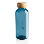 GRS RPET bottle with bamboo lid