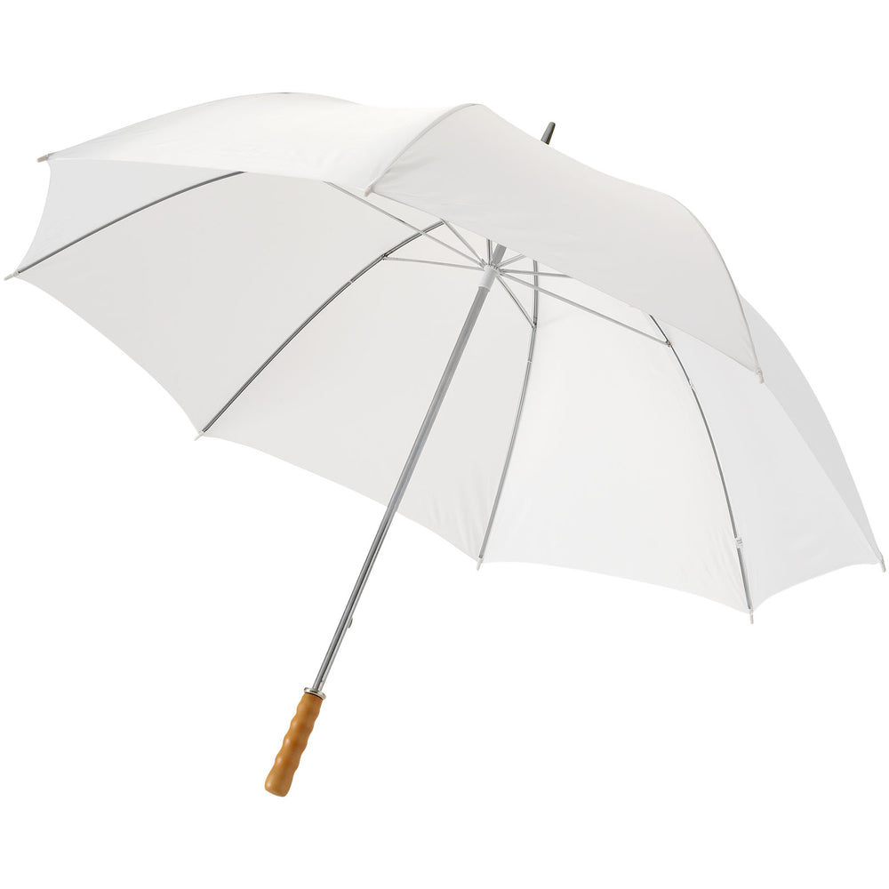 Branded Karl 30" golf umbrella with wooden handle