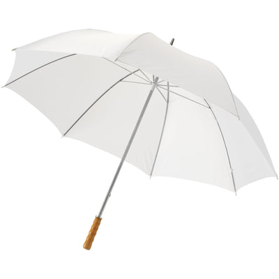 Branded Karl 30" golf umbrella with wooden handle