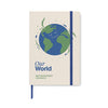 Branded A5 notebook milk carton