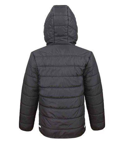 Result Core Kids Padded Jacket Black/Orange