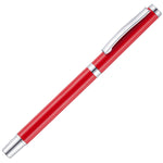 Branded TRAVIS GLOSS ROLLER Pen with chrome trim