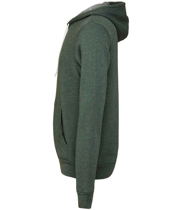 Canvas Unisex Full Zip Hoodie