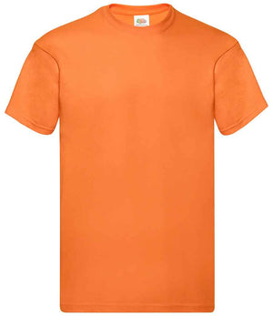 Fruit of the Loom Original T-Shirt Orange