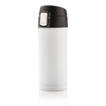 Branded RCS Recycled stainless steel easy lock vacuum mug