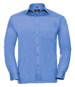 Russell Collection Long Sleeve Easy Care Poplin Shirt