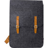Branded Baldow RPET felt backpack