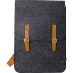 Branded Baldow RPET felt backpack