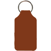 Recycled Imitation Leather Key Fob - Square Shape