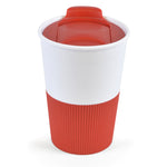 Branded Rubber Base Take Out Cup