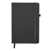 Branded Recycled PU A5 lined notebook