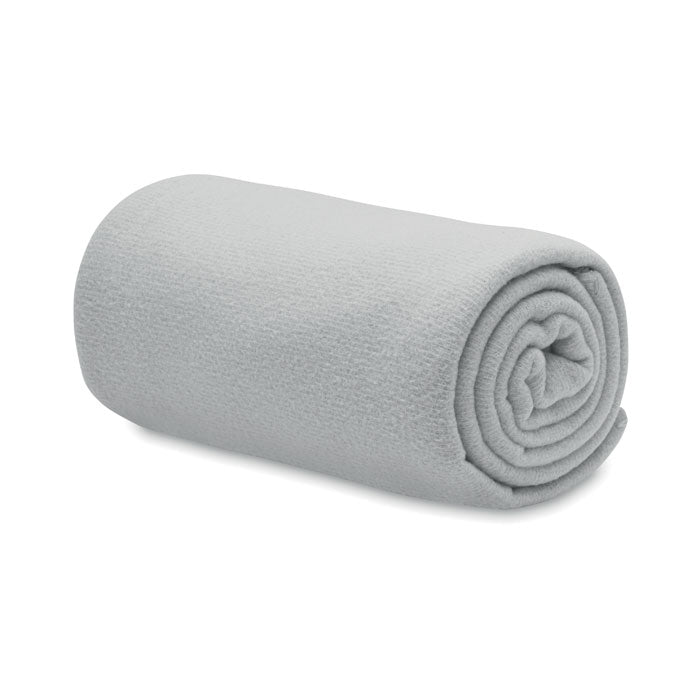 Branded RPET fleece blanket 130gr/m²