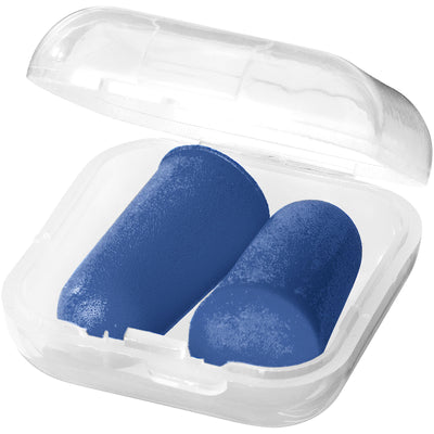 Branded Serenity earplugs with travel case