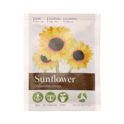 Seed Packet with Sticker to back