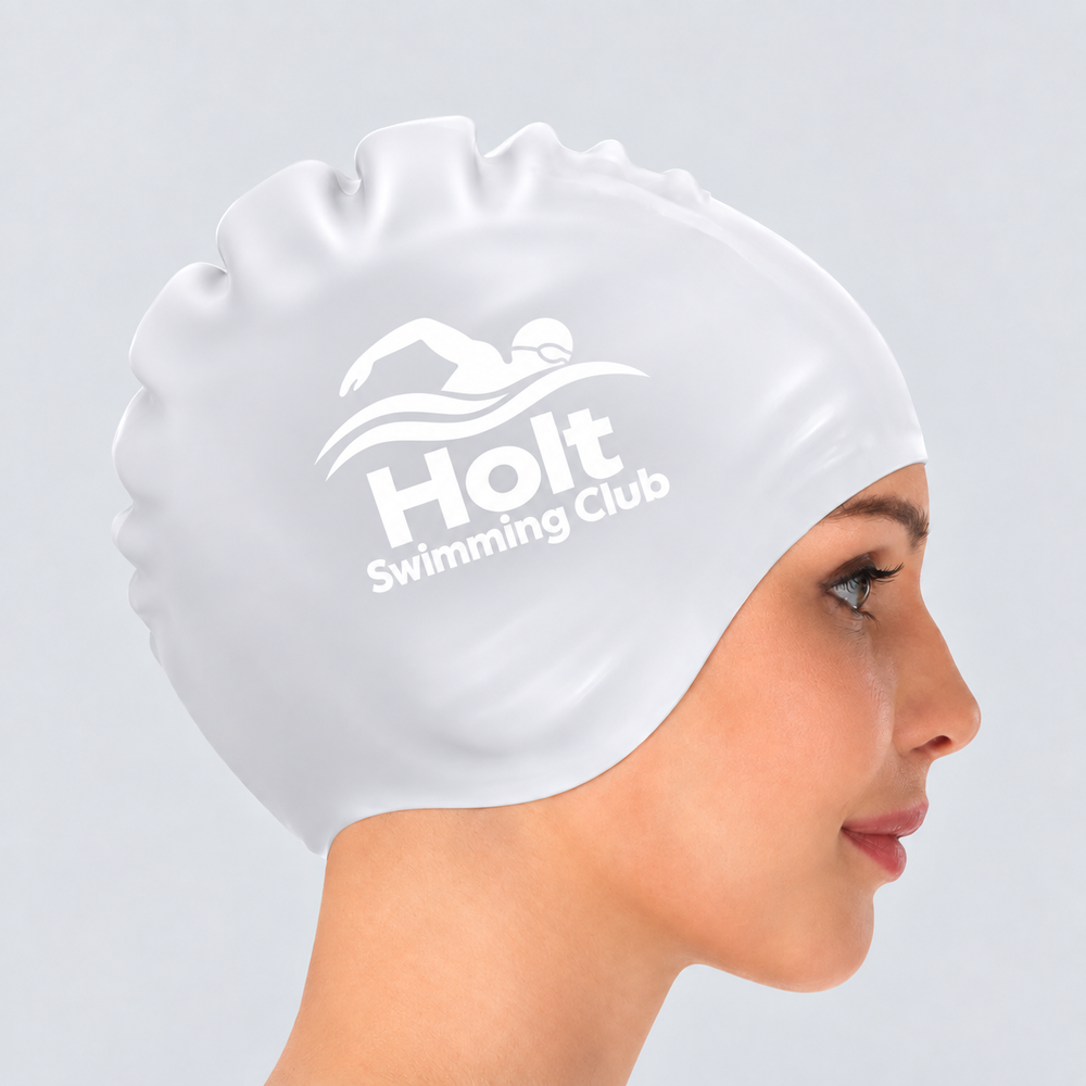 Logo Branded Silicone Swimming Hat