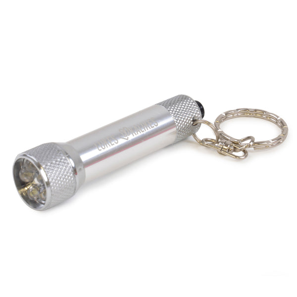 Keyring Torch 5 LED Metal flashlight