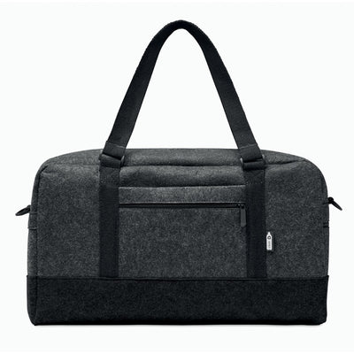 Branded RPET felt weekend bag