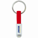 Branded 2-in-1 Keyring Charging Cable