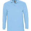 SOL'S Winter II Long Sleeve Cotton Piqué Polo Shirt