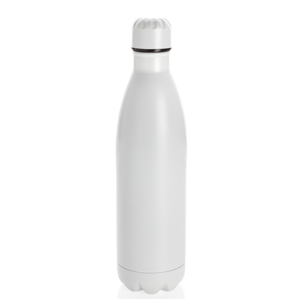 Branded Solid colour vacuum stainless steel bottle 750ml